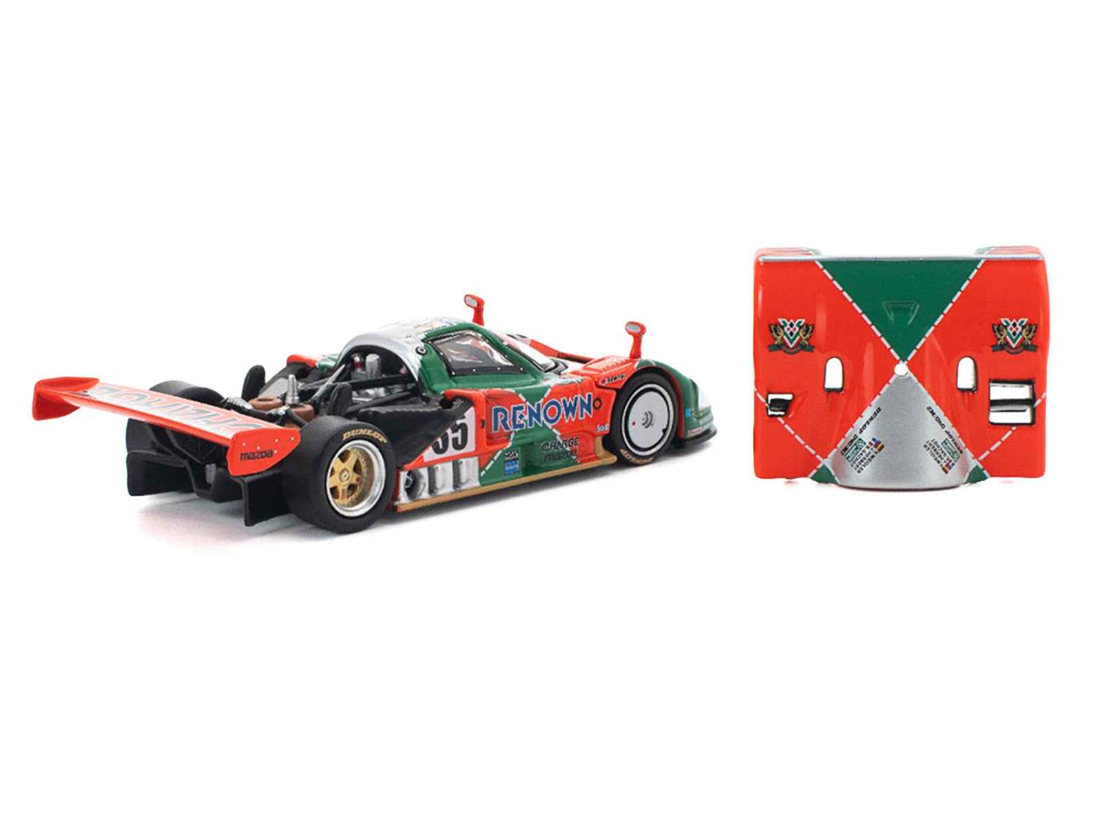 Mazda 787B #55 Johnny Herbert - Volker Weidler - Bertrand Gachot "Mazdaspeed" Winner "24 Hours of Le Mans" (1991) 1/64 Diecast Model Car by Pop Race