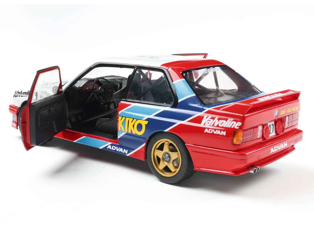 BMW E30 M3 #27 Atsushi Kawamoto - Anthony Reid "Japanese Touring Car Championship" (1986) "Competition" Series 1/18 Diecast Model Car by Solido