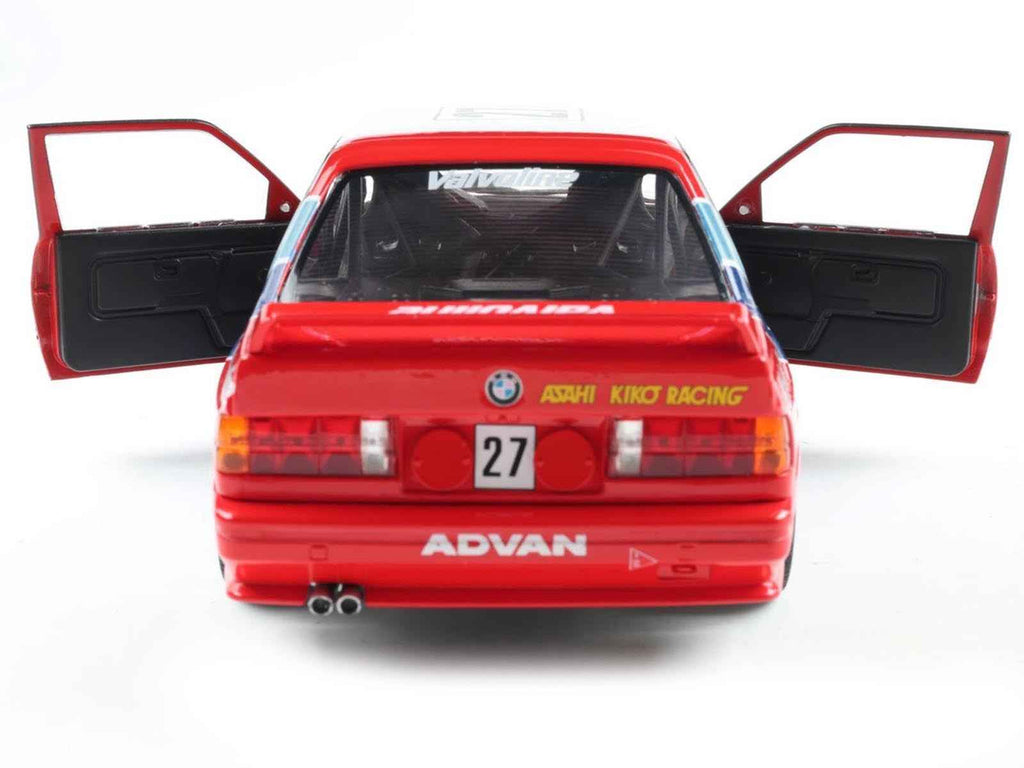 BMW E30 M3 #27 Atsushi Kawamoto - Anthony Reid "Japanese Touring Car Championship" (1986) "Competition" Series 1/18 Diecast Model Car by Solido
