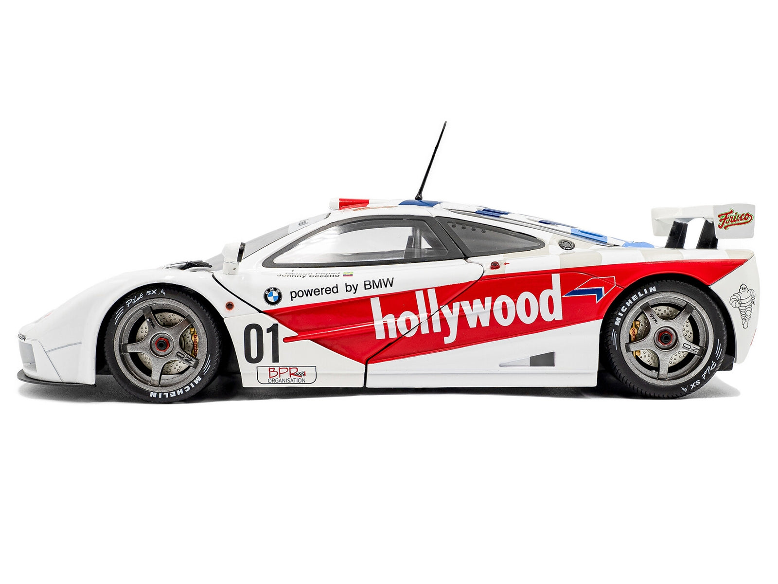 McLaren F1 GTR Short Tail #01 Nelson Piquet - Johnny Cecotto Winner "2 Hours of Brasilia" (1996) "Competition" Series 1/18 Diecast Model Car by Solido