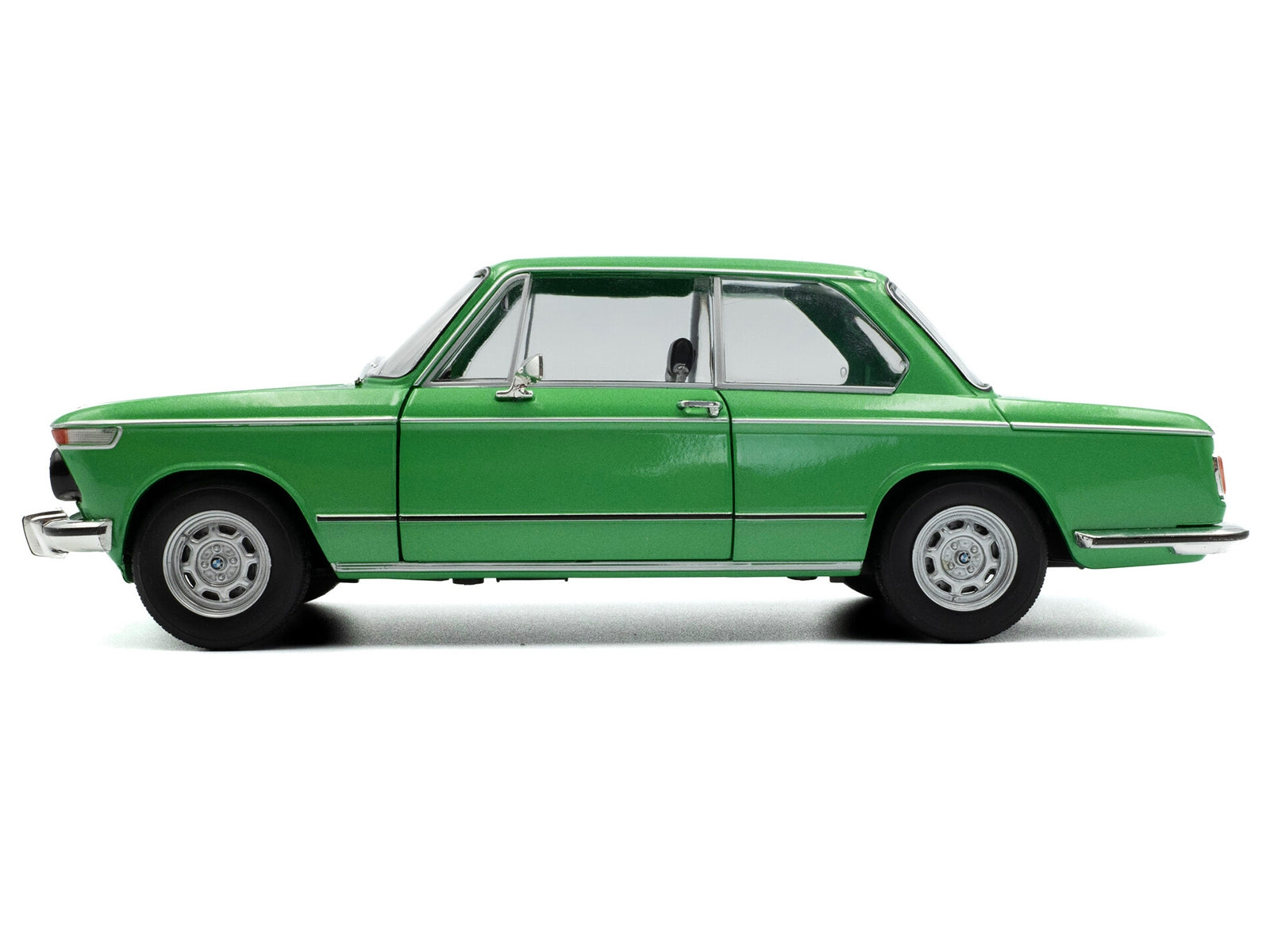 1971 BMW 1602 Taiga Green Metallic 1/18 Diecast Model Car by Solido