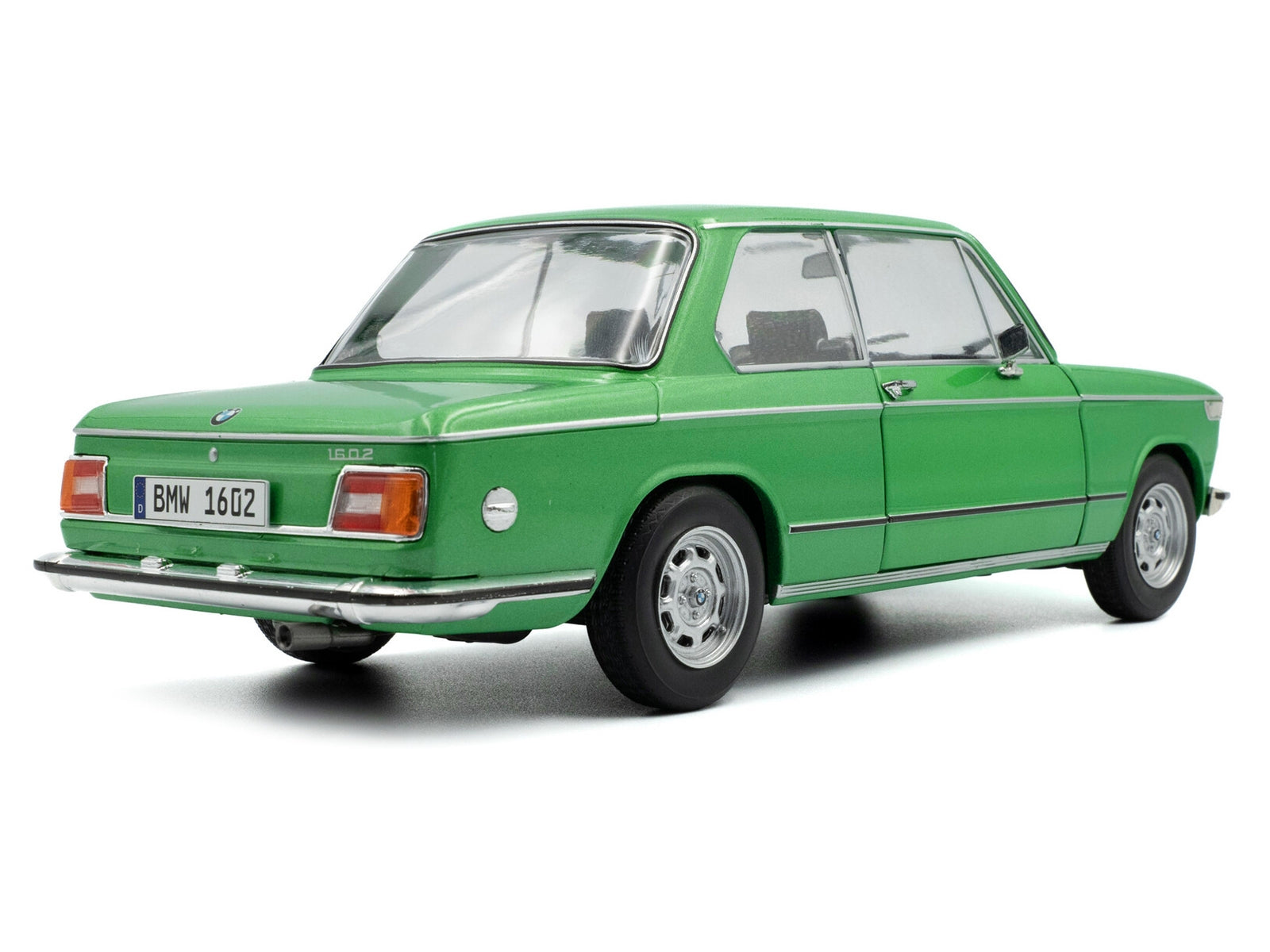 1971 BMW 1602 Taiga Green Metallic 1/18 Diecast Model Car by Solido