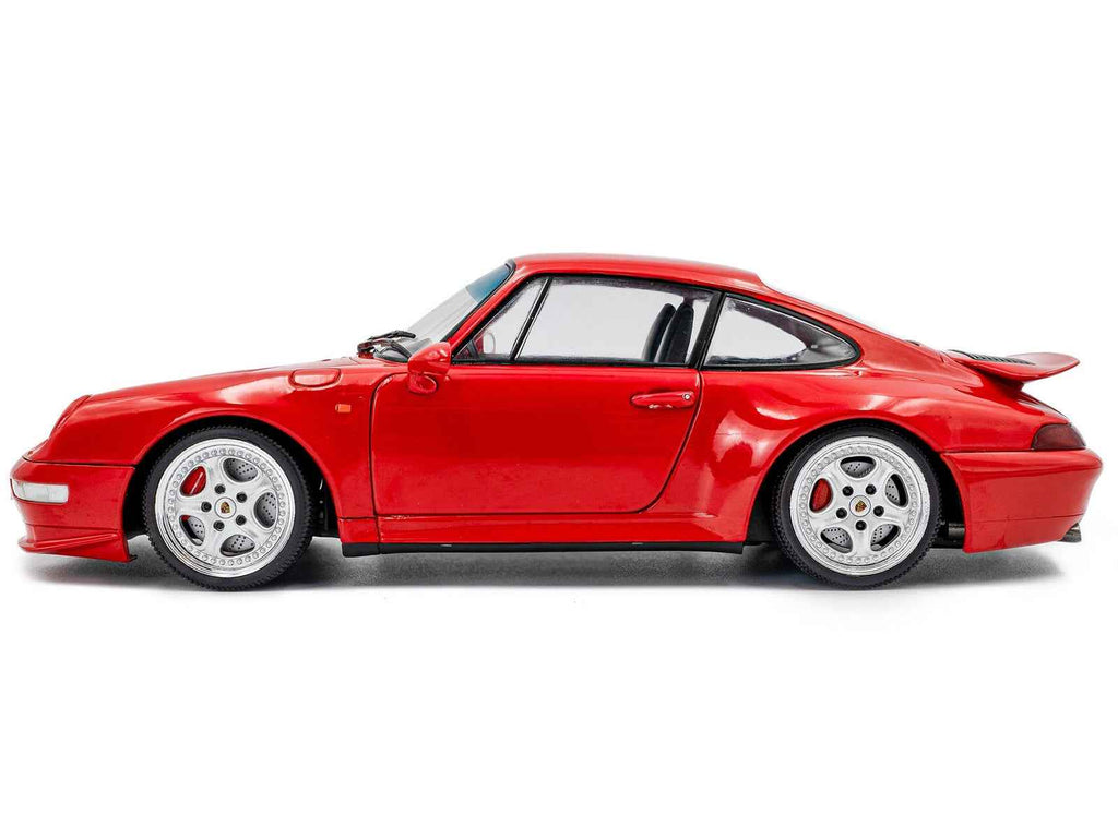 1997 Porsche 911 (993) Carrera RS Guards Red 1/18 Diecast Model Car by Solido