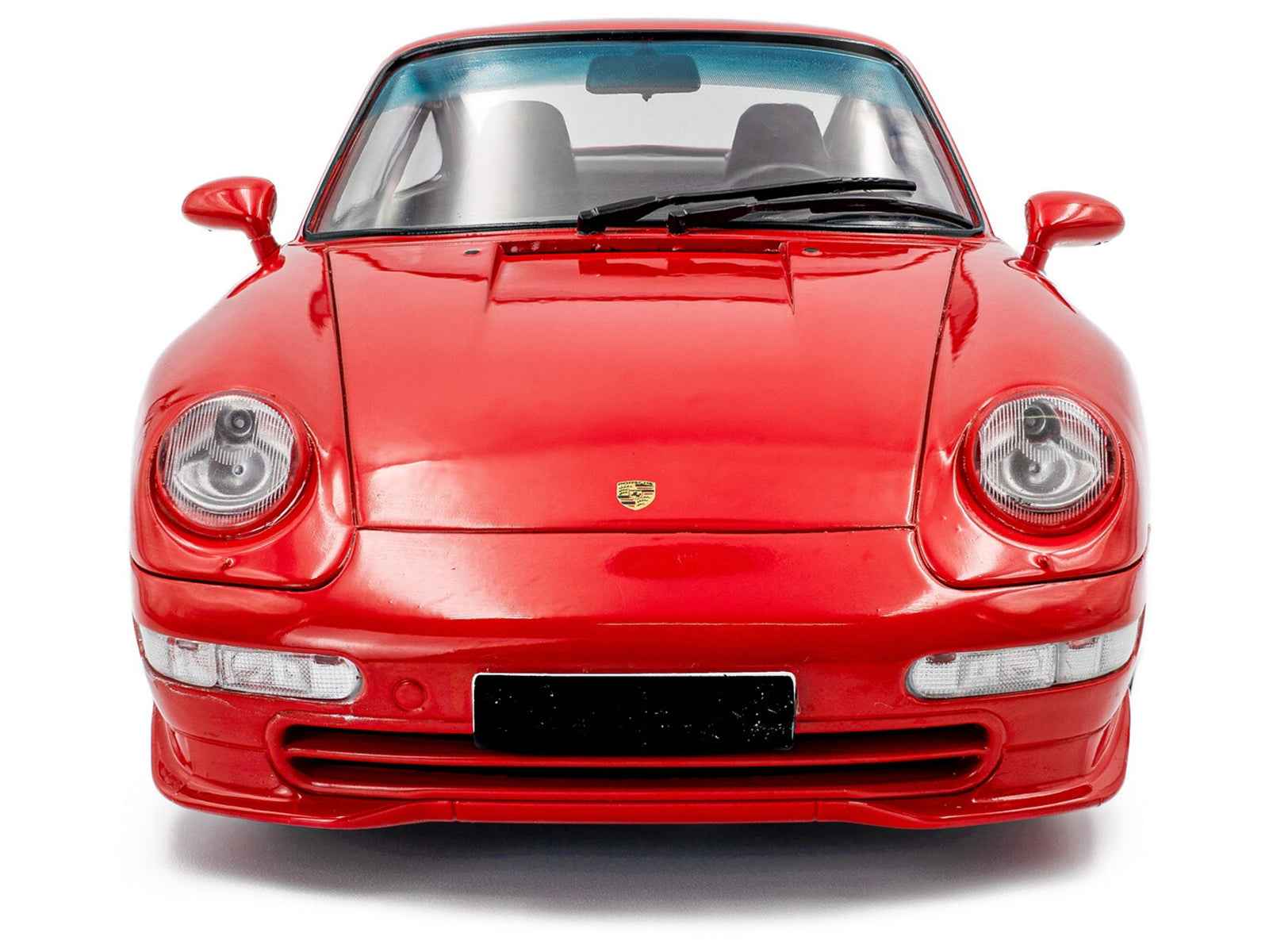 1997 Porsche 911 (993) Carrera RS Guards Red 1/18 Diecast Model Car by Solido