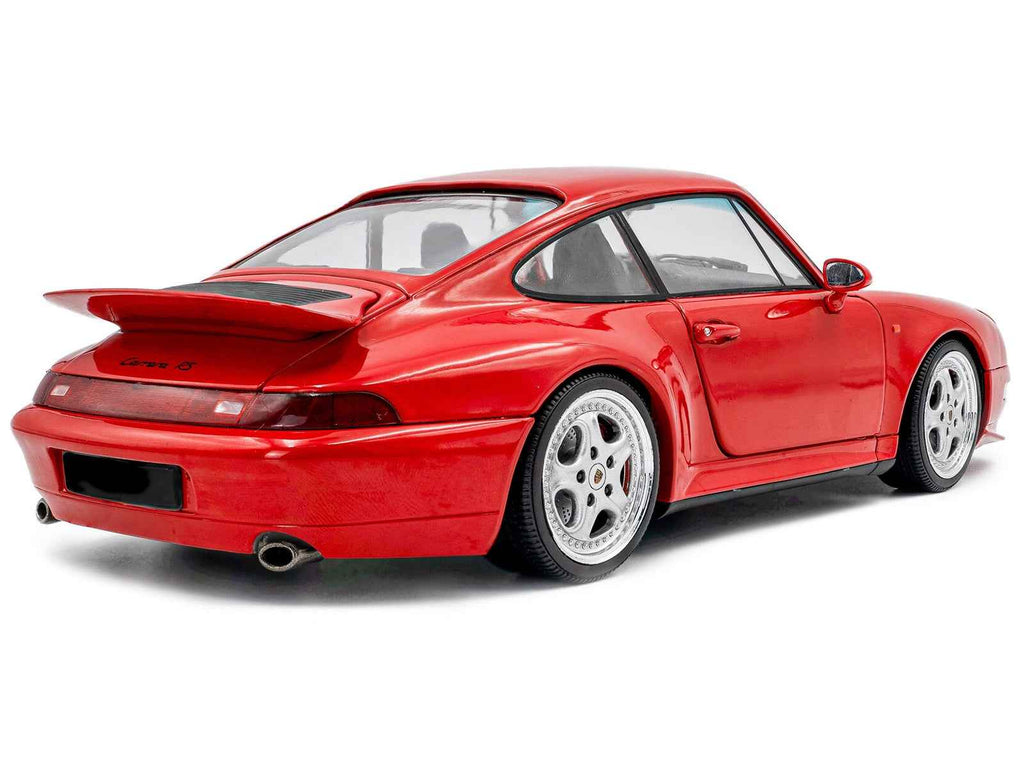 1997 Porsche 911 (993) Carrera RS Guards Red 1/18 Diecast Model Car by Solido