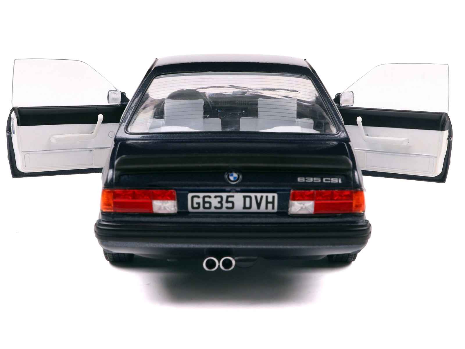 1984 BMW 635 CSI (E24) Macau Blue Metallic 1/18 Diecast Model Car by Solido