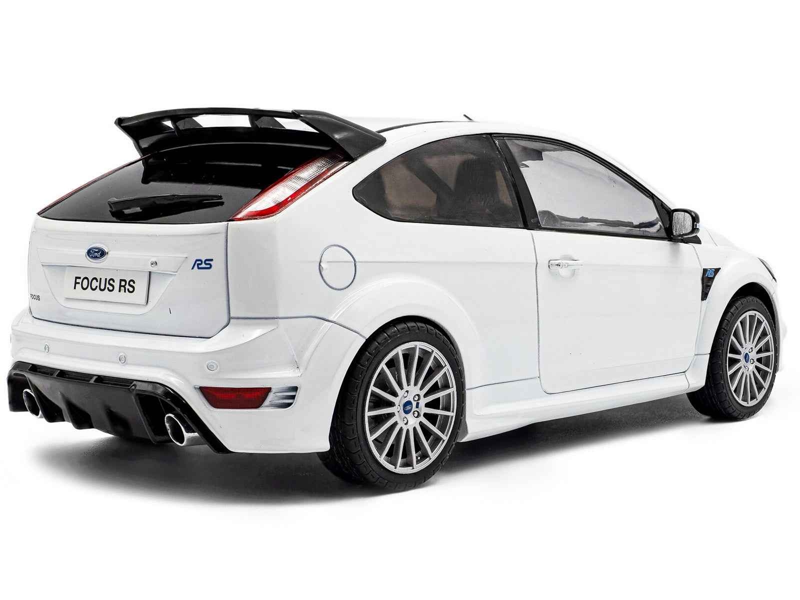 2009 Ford Focus RS MK2 Frozen White 1/18 Diecast Model Car by Solido