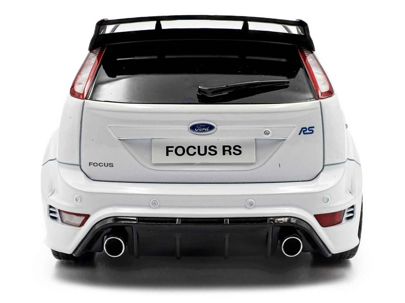 2009 Ford Focus RS MK2 Frozen White 1/18 Diecast Model Car by Solido