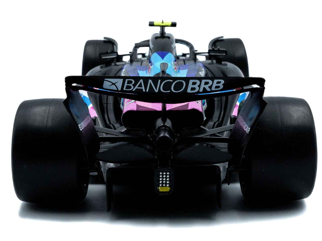Alpine A524 #10 Pierre Gasly "BWT" 3rd Place Formula One F1 "Sao Paulo GP" (2024) "Competition" Series 1/18 Diecast Model Car by Solido