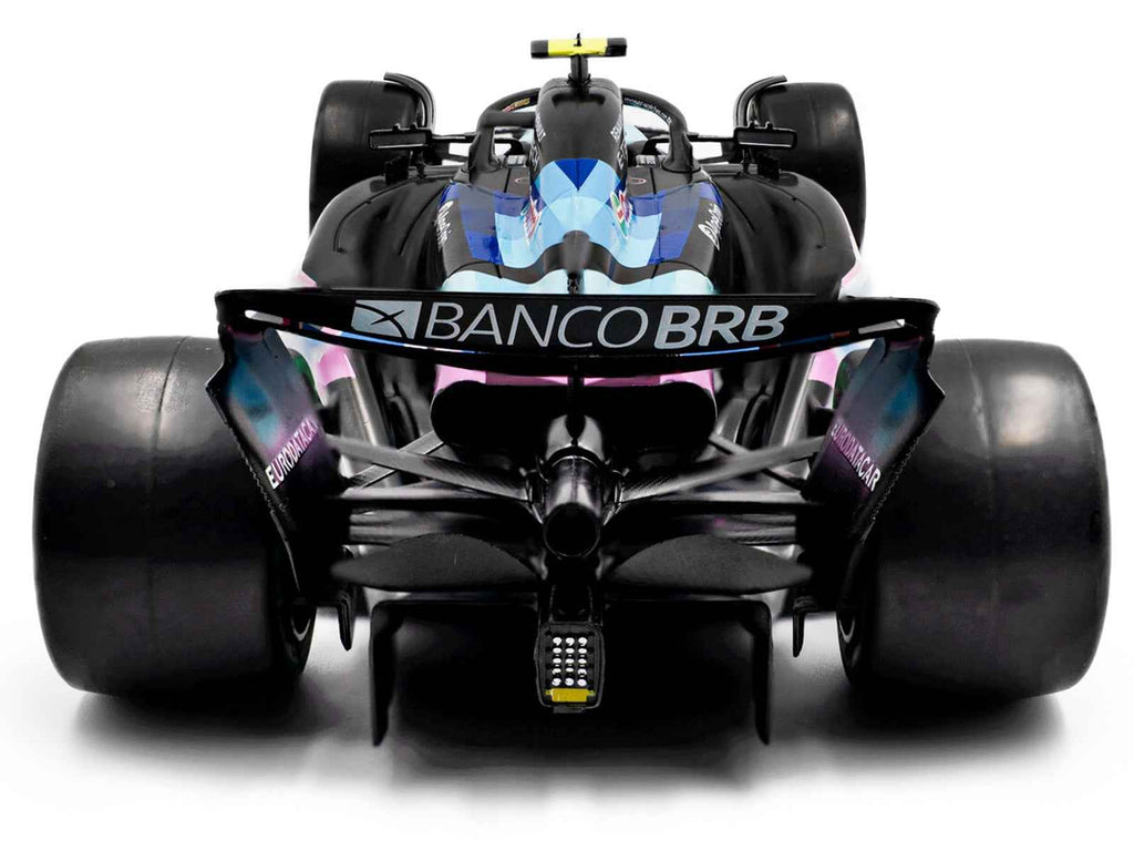 Alpine A524 #31 Esteban Ocon "BWT" 2nd Place F1 "Sao Paulo GP" (2024) "Competition" Series 1/18 Diecast Model Car by Solido