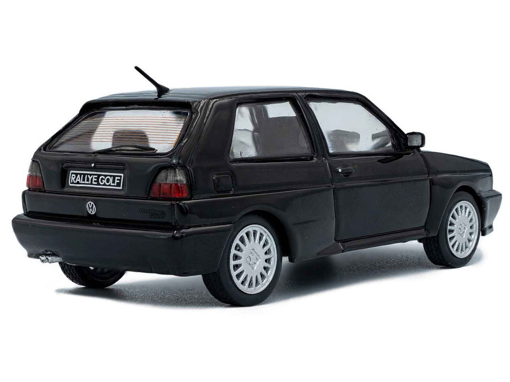 1989 Volkswagen Golf Rallye G60 Black 1/43 Diecast Model Car by Solido