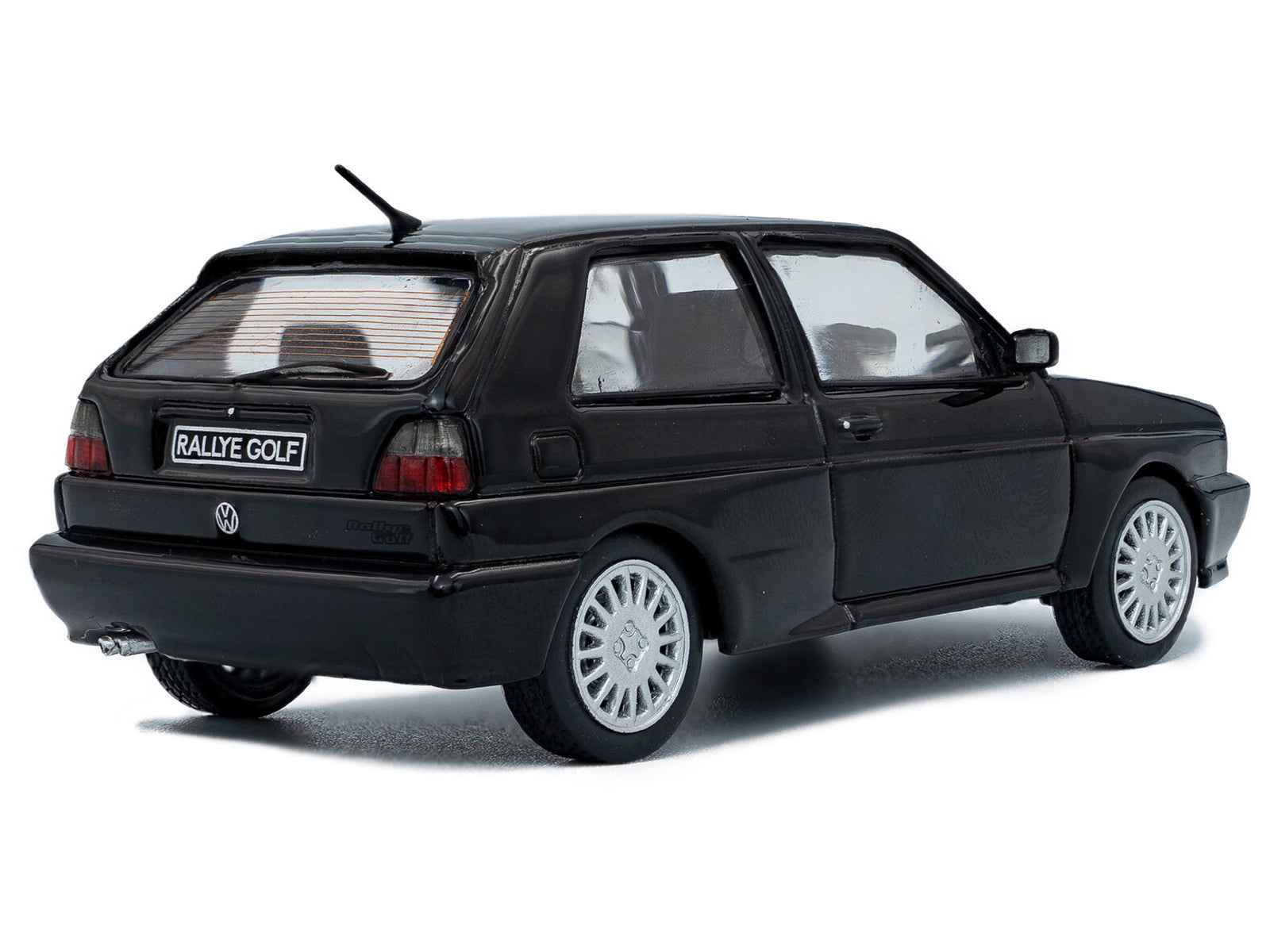 1989 Volkswagen Golf Rallye G60 Black 1/43 Diecast Model Car by Solido