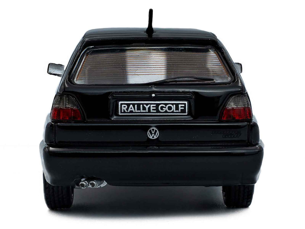 1989 Volkswagen Golf Rallye G60 Black 1/43 Diecast Model Car by Solido