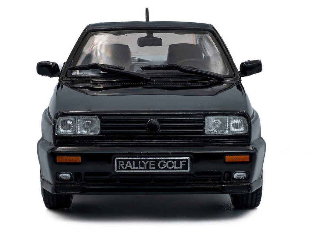 1989 Volkswagen Golf Rallye G60 Black 1/43 Diecast Model Car by Solido