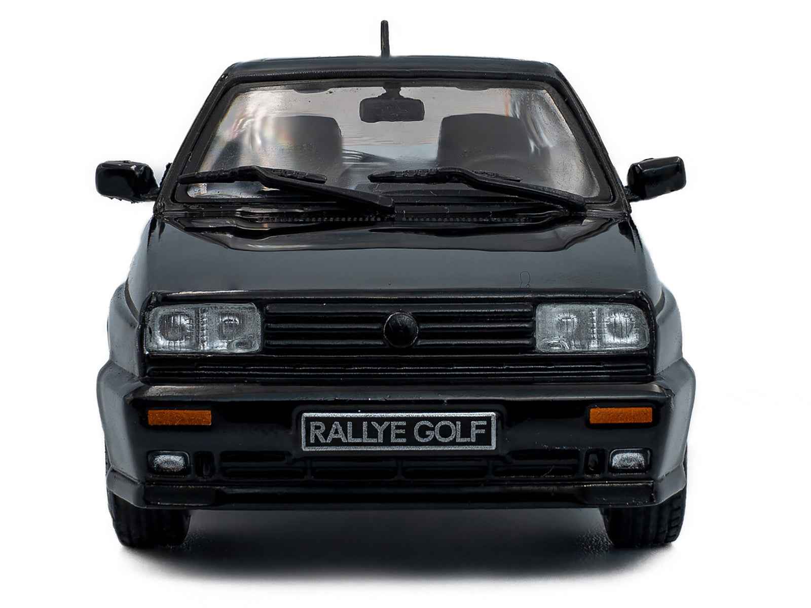 1989 Volkswagen Golf Rallye G60 Black 1/43 Diecast Model Car by Solido