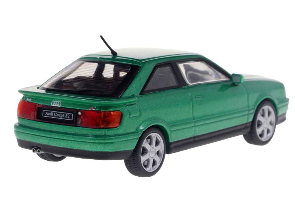 1994 Audi Coupe S2 Cricket Green Metallic 1/43 Diecast Model Car by Solido