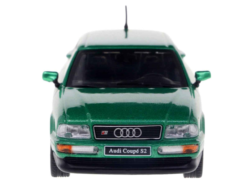 1994 Audi Coupe S2 Cricket Green Metallic 1/43 Diecast Model Car by Solido
