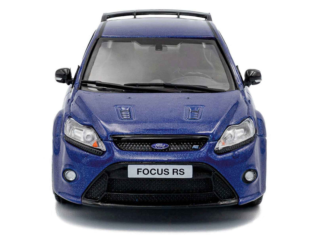 2010 Ford Focus MKII RS Indianapolis Blue Metallic 1/43 Diecast Model Car by Solido