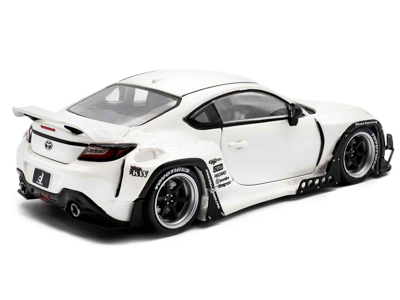 2022 Toyota Pandem GR86 White Metallic 1/43 Diecast Model Car by Solido