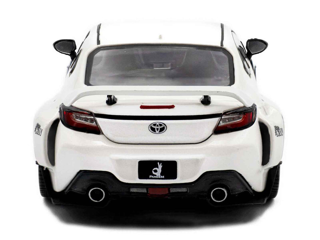 2022 Toyota Pandem GR86 White Metallic 1/43 Diecast Model Car by Solido