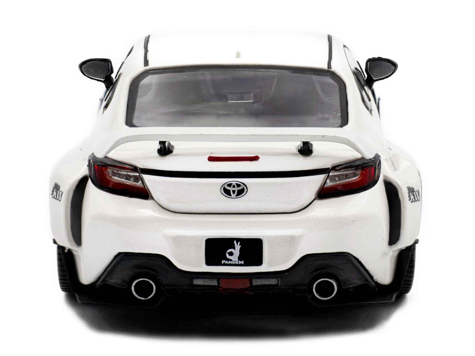 2022 Toyota Pandem GR86 White Metallic 1/43 Diecast Model Car by Solido