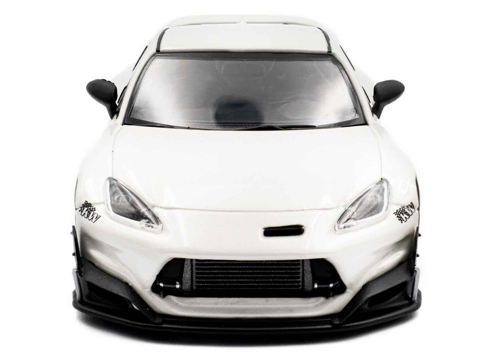 2022 Toyota Pandem GR86 White Metallic 1/43 Diecast Model Car by Solido