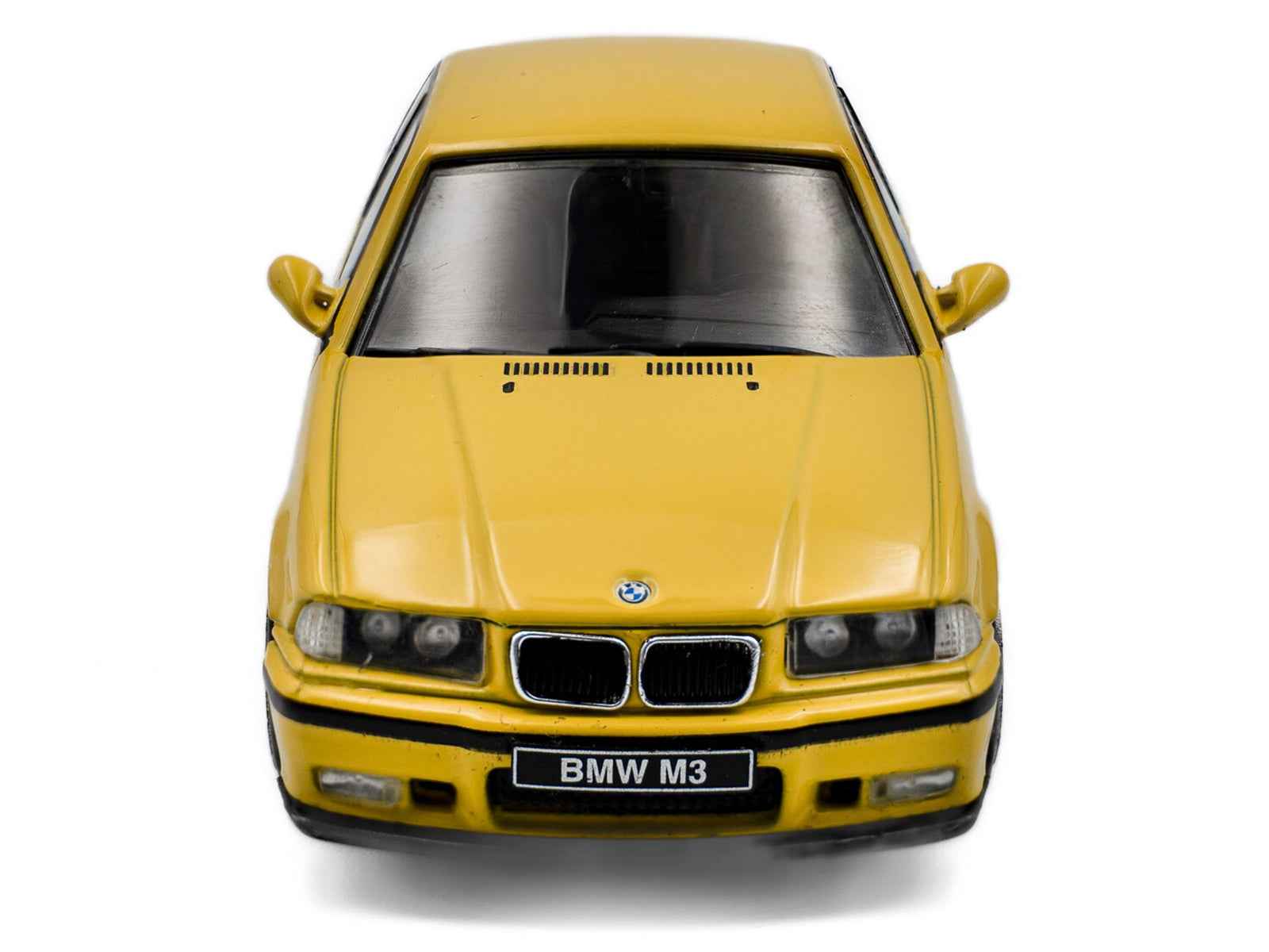 1999 BMW E36 M3 Coupe Dakar Yellow 1/43 Diecast Model Car by Solido