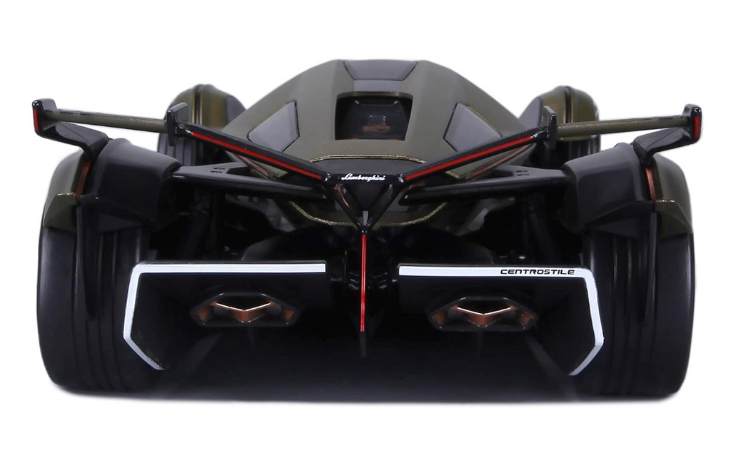 Lamborghini V12 Vision Gran Turismo Matt Green Metallic 1/18 Diecast Model Car by Maisto