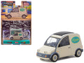 Nissan S-Cargo Van RHD (Right Hand Drive) "Presentation" Beige with Tarmac Cards "Global64" Series 1/64 Diecast Model Car by Tarmac Works