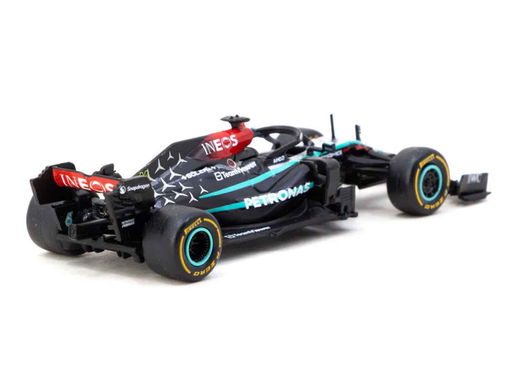 Mercedes-AMG F1 W12 E Performance #44 Lewis Hamilton Formula One F1 "New York Demo Run" (2024) "Global64" Series 1/64 Diecast Model by Tarmac Works