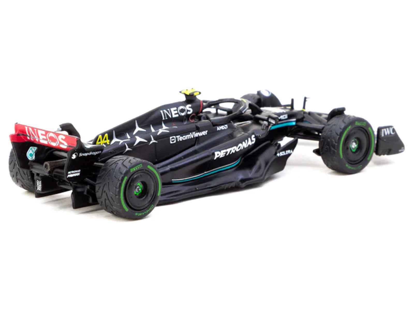 Mercedes-AMG F1 W14 E Performance #44 Lewis Hamilton Formula One F1 "Monaco GP" (2023) "Global64" Series 1/64 Diecast Model by Tarmac Works