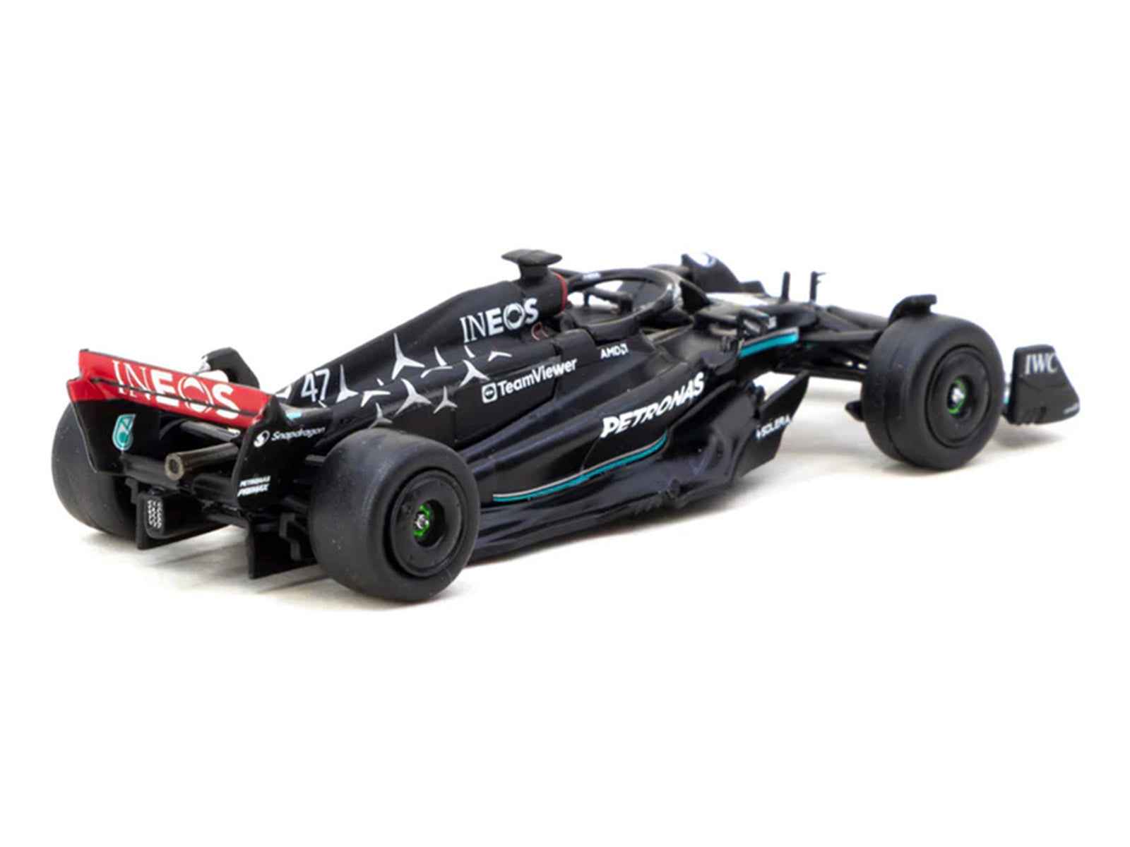 Mercedes-AMG F1 W14 E Performance #47 Mick Schumacher Formula One F1 "Spanish GP Tyre Testing" (2023) with Pit Board "Global64" Series 1/64 Diecast Model by Tarmac Works