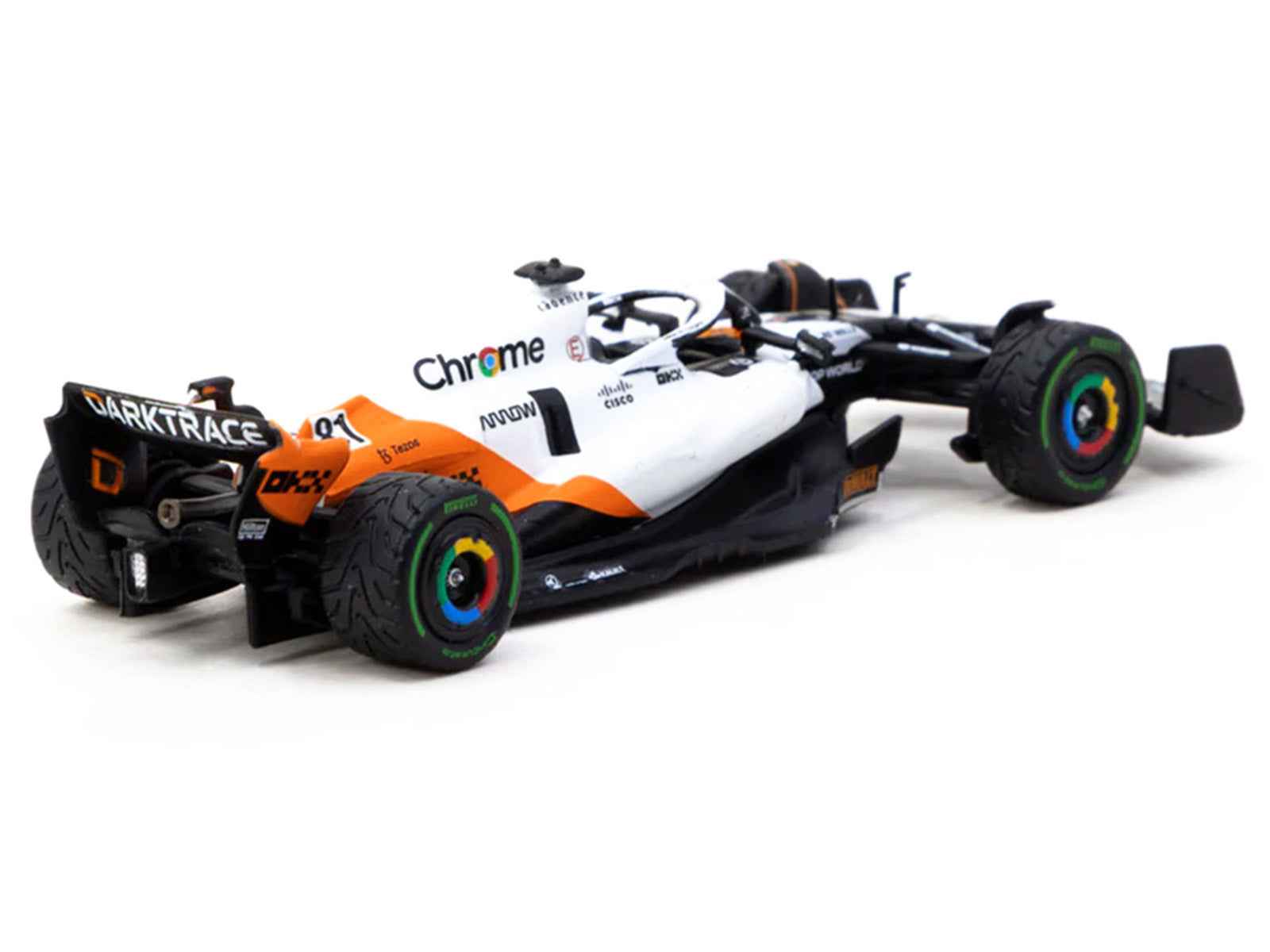 McLaren MCL60 #81 Oscar Piastri Formula One F1 "Monaco GP" (2023) "Global64" Series 1/64 Diecast Model by Tarmac Works