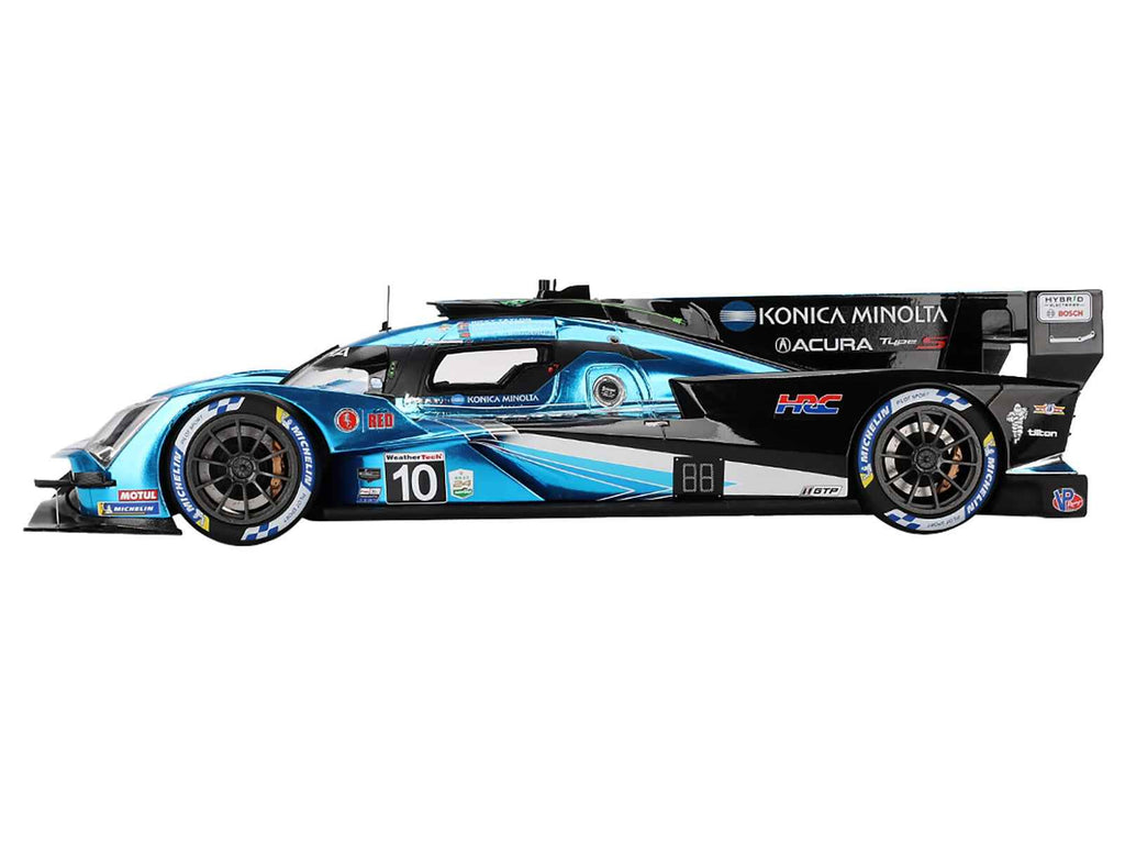 Acura ARX-06 GTP #10 Filipe Albuquerque - Marcus Ericsson - Brendon Hartley - Ricky Taylor "Wayne Taylor Racing with Andretti" IMSA "24 Hours of Daytona" (2024) 1/18 Model Car by Top Speed