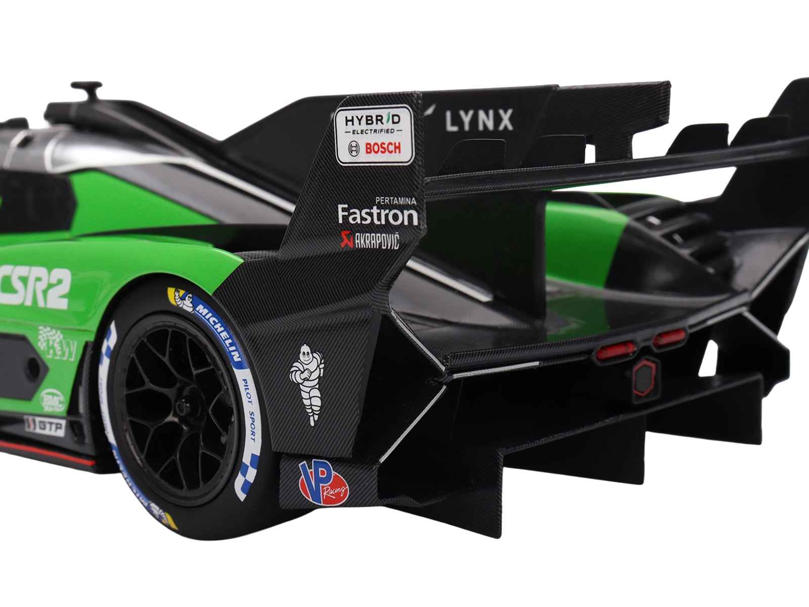 Lamborghini SC63 #63 Matteo Cairoli - Andrea Caldarelli - Romain Grosjean "Iron Lynx" IMSA "12 Hours of Sebring" (2024) 1/18 Model Car by Top Speed