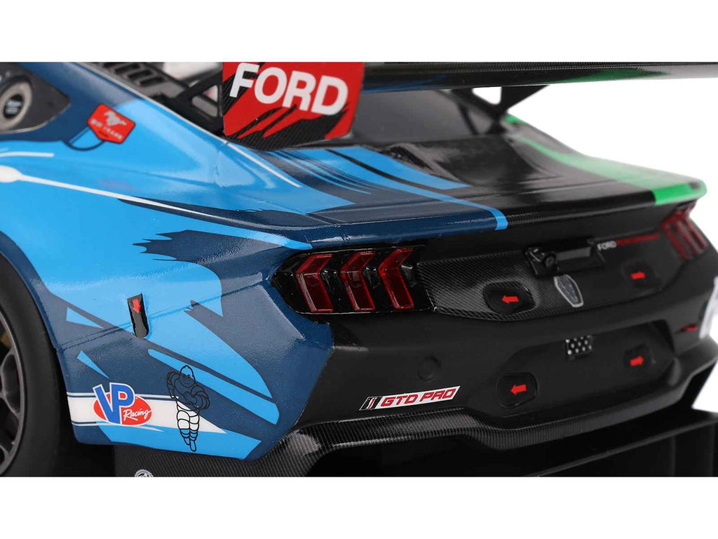 Ford Mustang GT3 #64 Mike Rockenfeller - Harry Tincknell "Ford Multimatic Motorsports" "Motul Course de Monterey - Laguna Seca" (2024) 1/18 Model Car by Top Speed
