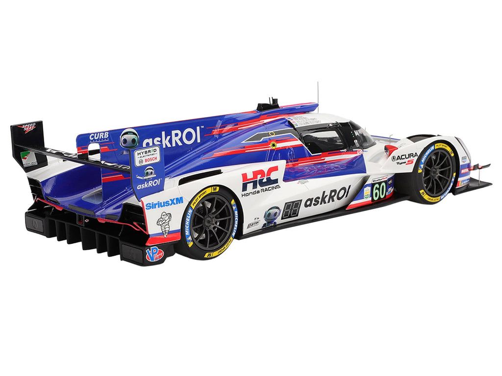 Acura ARX-06 GTP #60 Tom Blomqvist - Colin Braun - Scott Dixon - Felix Rosenqvist "Acura Meyer Shank Racing with Curb-Agajanian" 2nd Place IMSA "24 Hours of Daytona" (2025) 1/18 Model Car by Top Speed